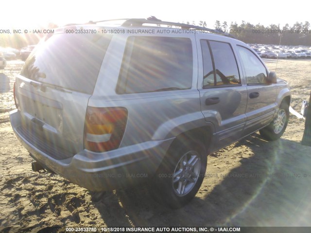 1J4GW48S84C199095 - 2004 JEEP GRAND CHEROKEE LAREDO/COLUMBIA/FREEDOM 金色 照片 4