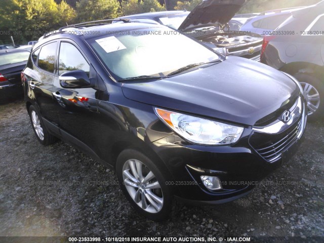 KM8JUCAC6CU465636 - 2012 HYUNDAI TUCSON GLS/LIMITED 黑色 照片 1