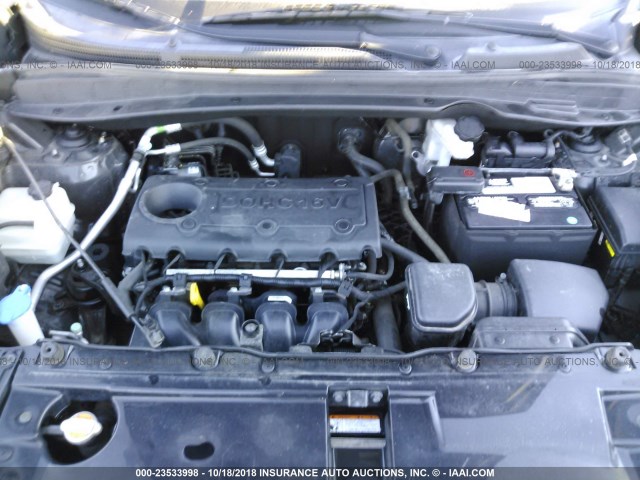 KM8JUCAC6CU465636 - 2012 HYUNDAI TUCSON GLS/LIMITED 黑色 照片 10