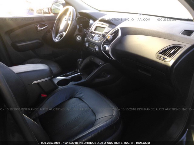 KM8JUCAC6CU465636 - 2012 HYUNDAI TUCSON GLS/LIMITED 黑色 照片 5