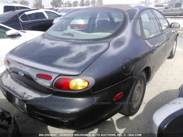 1FALP51U0VA299794 - 1997 FORD TAURUS G BLACK photo 4