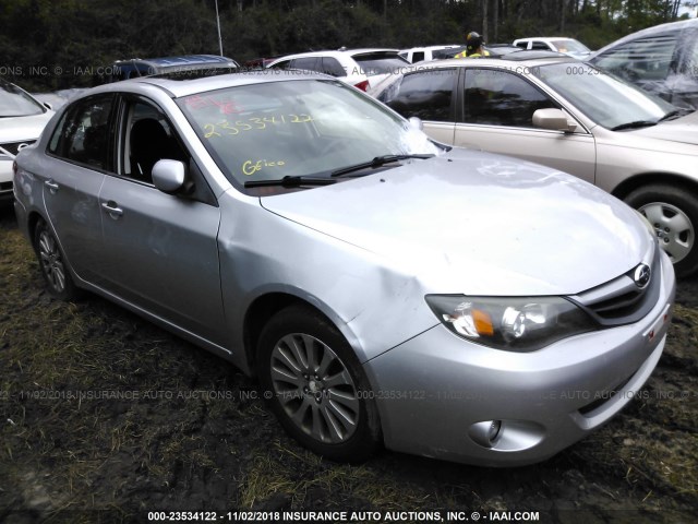 JF1GE6B61AH504344 - 2010 SUBARU IMPREZA 2.5I PREMIUM SILVER photo 1