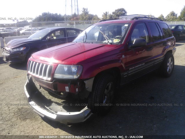 1J4GW48J24C279709 - 2004 JEEP GRAND CHEROKEE LAREDO/COLUMBIA/FREEDOM 红色 照片 2