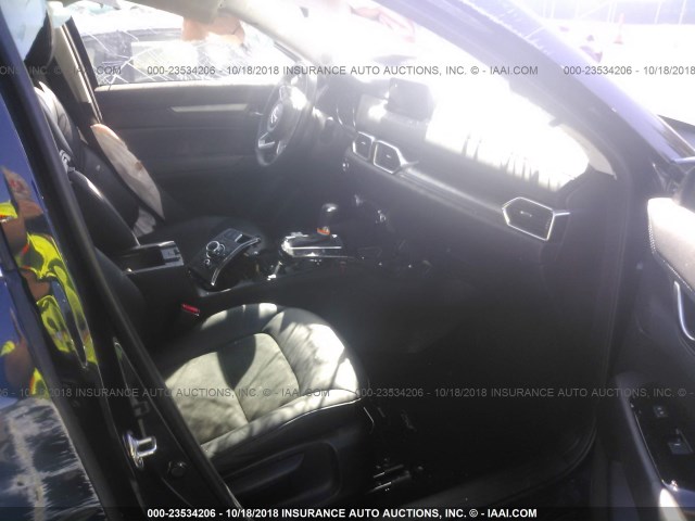 JM3KFBCMXJ0307623 - 2018 MAZDA CX-5 TOURING BLACK photo 5