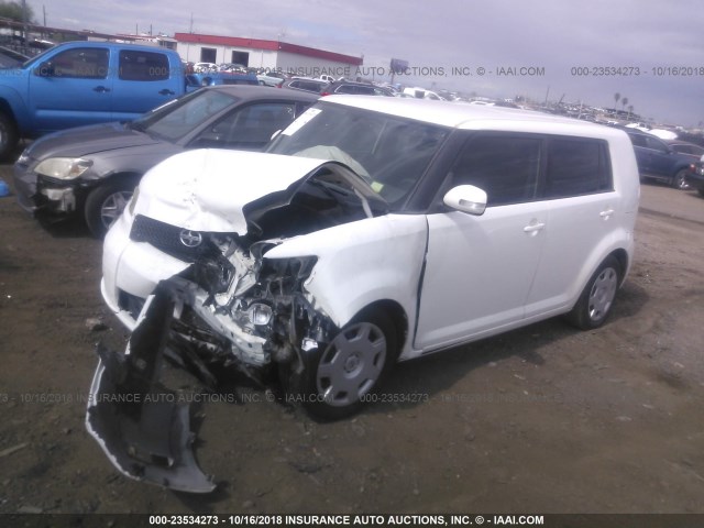 JTLKE50E391063396 - 2009 TOYOTA SCION XB Ақ фото 2