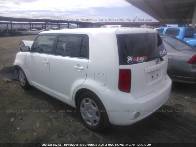 JTLKE50E391063396 - 2009 TOYOTA SCION XB Ақ фото 3