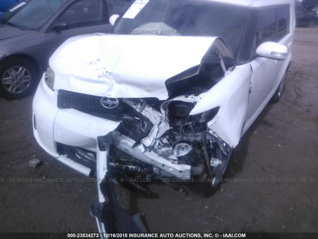 JTLKE50E391063396 - 2009 TOYOTA SCION XB Ақ фото 6