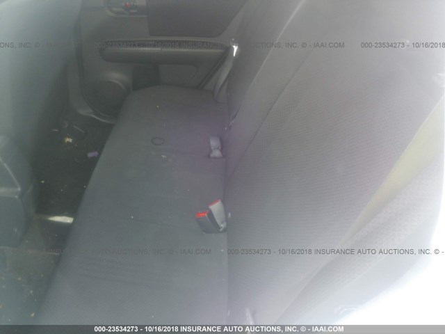 JTLKE50E391063396 - 2009 TOYOTA SCION XB Ақ фото 8