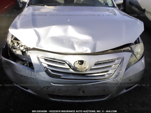 4T1BE46K17U135075 - 2007 TOYOTA CAMRY NEW GENERAT CE/LE/XLE/SE SILVER photo 10