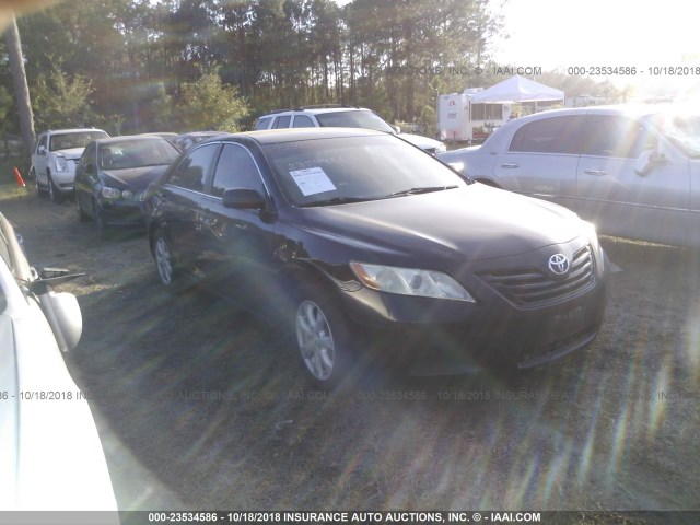 4T1BE46K57U175384 - 2007 TOYOTA CAMRY NEW GENERAT CE/LE/XLE/SE BLACK photo 1