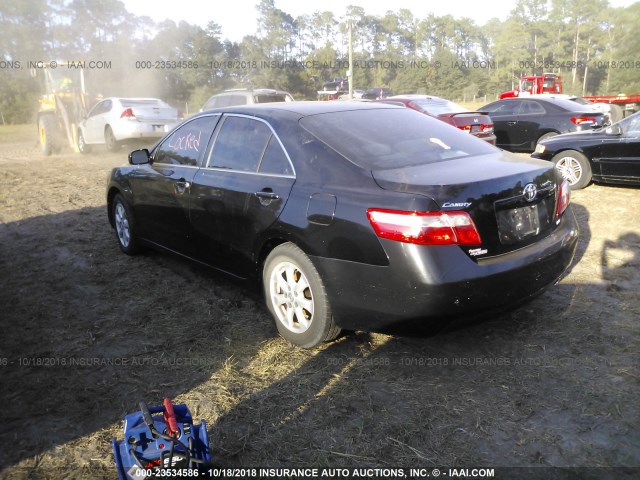 4T1BE46K57U175384 - 2007 TOYOTA CAMRY NEW GENERAT CE/LE/XLE/SE BLACK photo 3