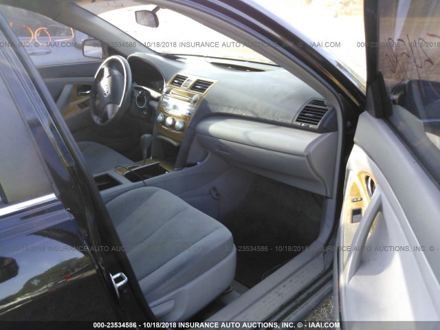 4T1BE46K57U175384 - 2007 TOYOTA CAMRY NEW GENERAT CE/LE/XLE/SE BLACK photo 5