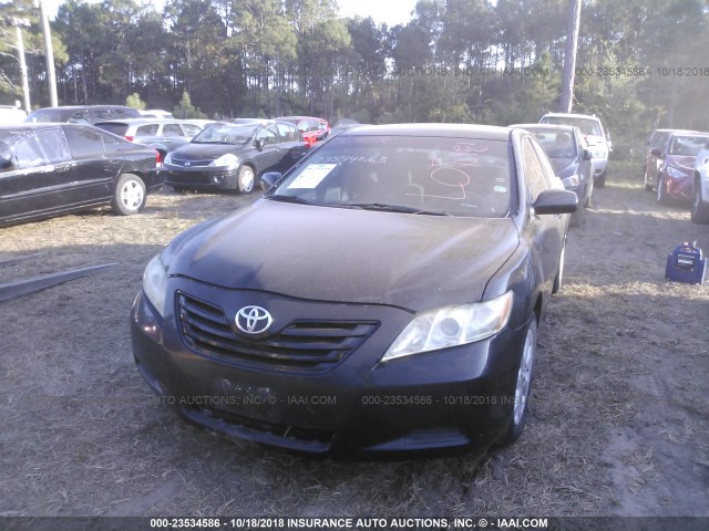 4T1BE46K57U175384 - 2007 TOYOTA CAMRY NEW GENERAT CE/LE/XLE/SE BLACK photo 6