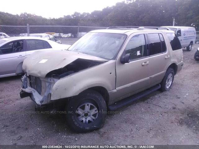 4M2ZU86K63UJ20301 - 2003 MERCURY MOUNTAINEER  GOLD photo 6