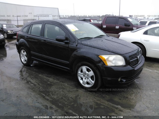 1B3HB48B07D540074 - 2007 DODGE CALIBER SXT BLACK photo 1