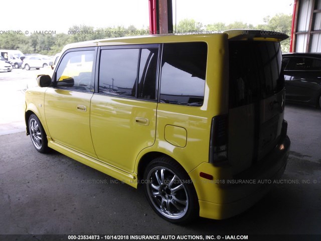 JTLKT334054013903 - 2005 TOYOTA SCION XB Amarillo foto 3