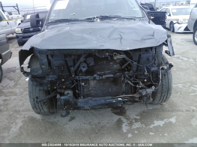 1N6BA07C28N302245 - 2008 NISSAN TITAN XE/SE/LE/PRO-4X GRAY photo 6