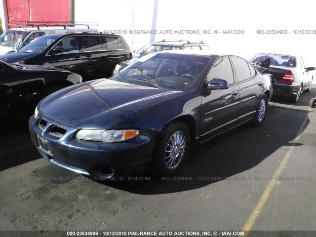 1G2WR52163F143477 - 2003 PONTIAC GRAND PRIX GTP Dark Blue photo 2