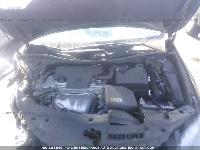 4T1BF1FK0HU451841 - 2017 TOYOTA CAMRY LE/XLE/SE/XSE 黑色 照片 10