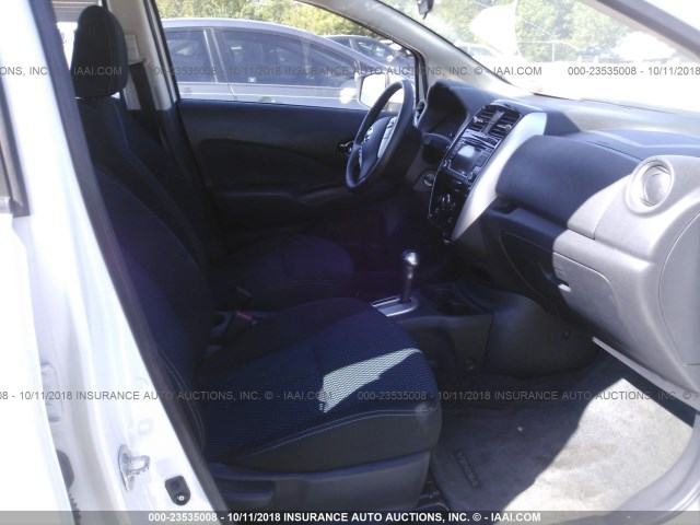 3N1CE2CP3GL362116 - 2016 NISSAN VERSA NOTE S/S PLUS/SV/SL/SR WHITE photo 5