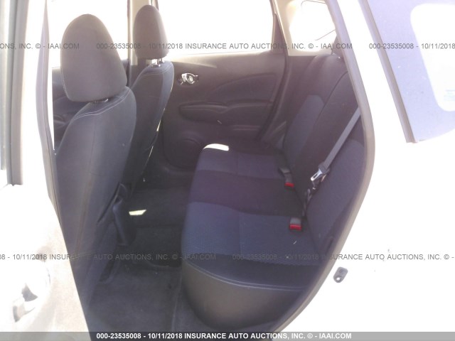 3N1CE2CP3GL362116 - 2016 NISSAN VERSA NOTE S/S PLUS/SV/SL/SR WHITE photo 8