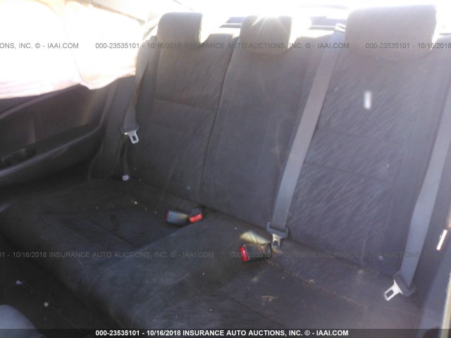 2HGFG12898H561823 - 2008 HONDA CIVIC EX 红色 照片 8