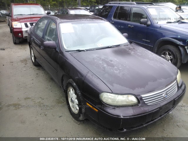 1G1NE52J6XY122599 - 1999 CHEVROLET MALIBU LS მუქწითელი ფოტო 1