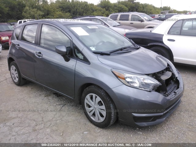 3N1CE2CP9JL352343 - 2018 NISSAN VERSA NOTE S/S PLUS/SV/SL/SR GRAY photo 1