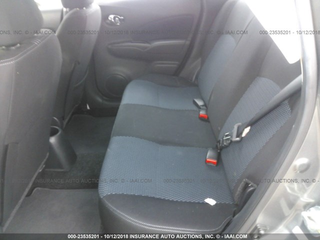 3N1CE2CP9JL352343 - 2018 NISSAN VERSA NOTE S/S PLUS/SV/SL/SR GRAY photo 8