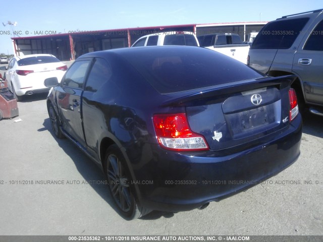 JTKJF5C78C3032442 - 2012 TOYOTA SCION TC 蓝色 照片 3