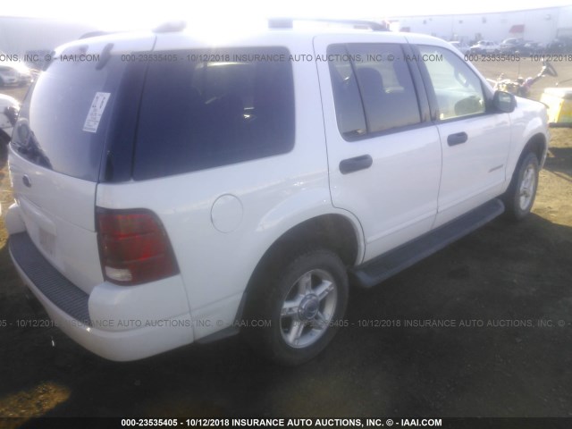 1FMZU73K14ZB45014 - 2004 FORD EXPLORER XLT/XLT SPORT/NBX 白色 照片 4