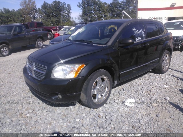 1B3HB78K28D577243 - 2008 DODGE CALIBER R/T BLACK photo 2