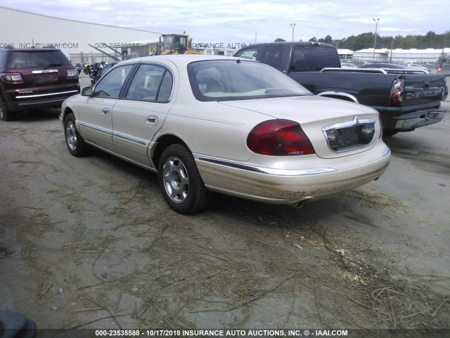 1LNHM97V4YY763743 - 2000 LINCOLN CONTINENTAL  WHITE photo 3