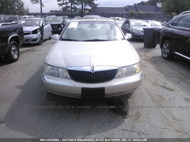 1LNHM97V4YY763743 - 2000 LINCOLN CONTINENTAL  WHITE photo 6