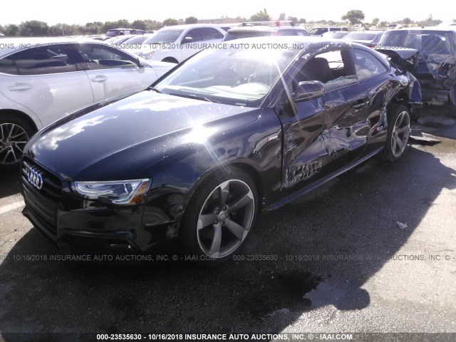 WAUGGAFR1EA010668 - 2014 AUDI S5 PREMIUM PLUS 黑色 照片 2