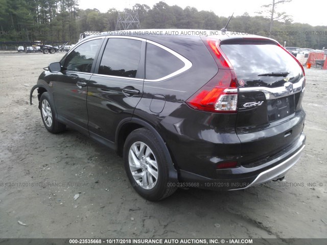 2HKRM4H50GH652231 - 2016 HONDA CR-V EX ყავისფერი ფოტო 3