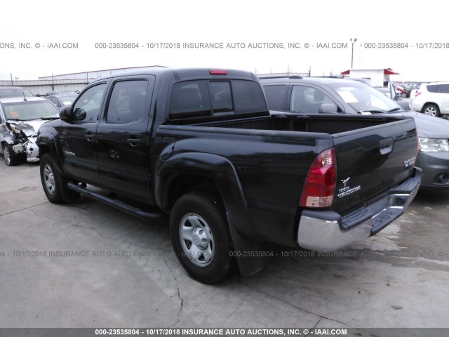 3TMJU62N97M048088 - 2007 TOYOTA TACOMA DOUBLE CAB PRERUNNER BLACK photo 3