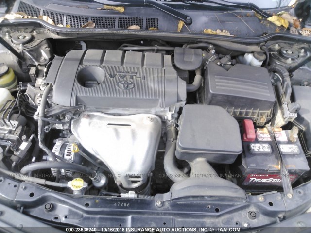 4T1BF3EK7BU188798 - 2011 TOYOTA CAMRY SE/LE/XLE 黑色 照片 10