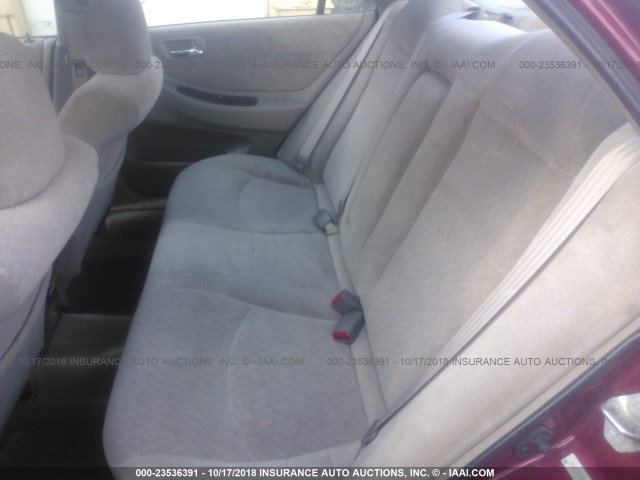 1HGCG66802A004962 - 2002 HONDA ACCORD EX/SE RED photo 8