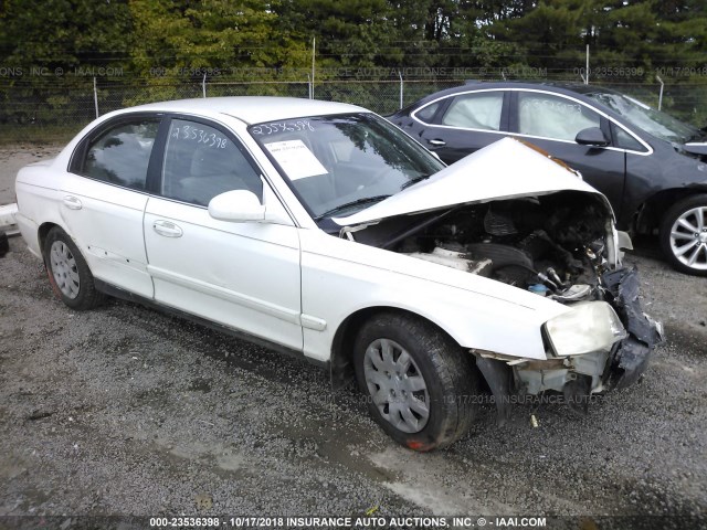 KNAGD126845341159 - 2004 KIA OPTIMA LX/EX WHITE photo 1