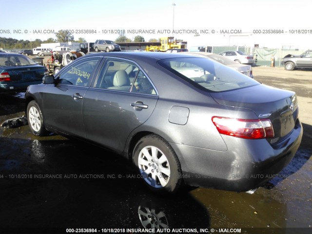 4T1BK46K97U521526 - 2007 TOYOTA CAMRY NEW GENERAT LE/XLE/SE GRAY photo 3