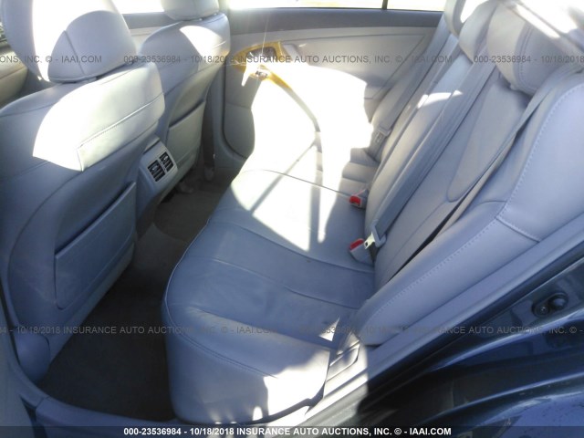 4T1BK46K97U521526 - 2007 TOYOTA CAMRY NEW GENERAT LE/XLE/SE GRAY photo 8