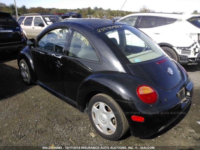 3VWBB61C6WM044330 - 1998 VOLKSWAGEN NEW BEETLE 黑色 照片 3