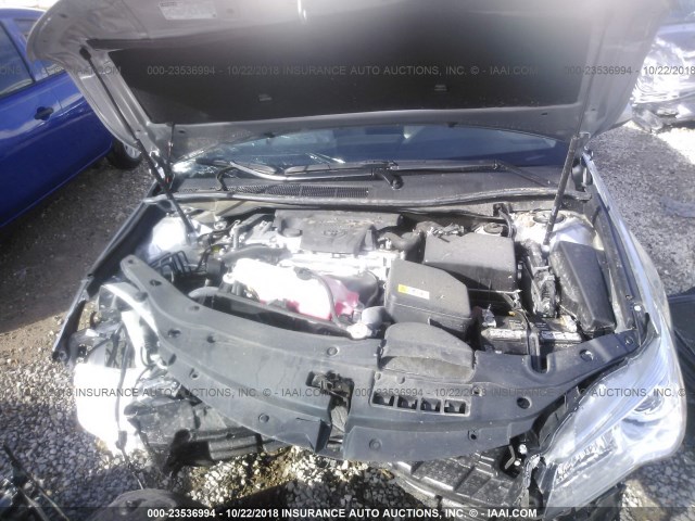 4T1BF1FK9HU815559 - 2017 TOYOTA CAMRY LE/XLE/SE/XSE SILVER photo 10