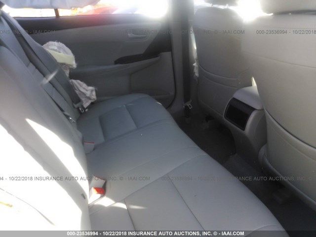 4T1BF1FK9HU815559 - 2017 TOYOTA CAMRY LE/XLE/SE/XSE SILVER photo 8