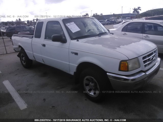 1FTYR14UX1PA02858 - 2001 FORD RANGER SUPER CAB WHITE photo 1