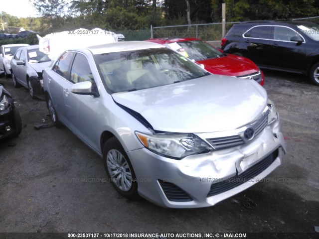 4T1BF1FK9DU640031 - 2013 TOYOTA CAMRY L/SE/LE/XLE ვერცხლისფერი ფოტო 1