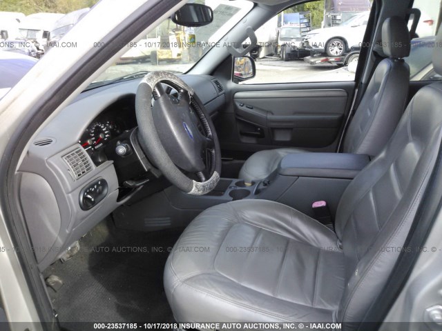 1FMZU73K45UB10062 - 2005 FORD EXPLORER XLT/XLT SPORT/NBX 银色 照片 5