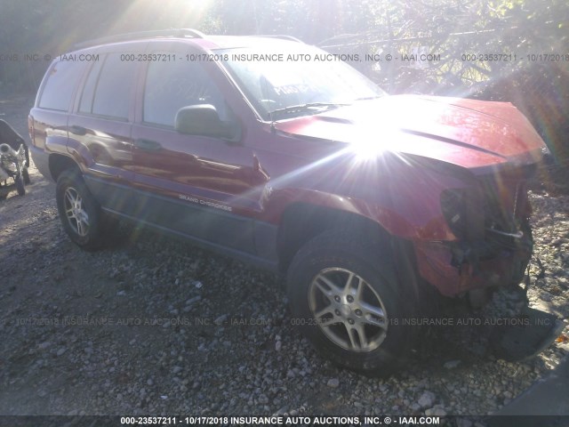 1J4GW48S64C379031 - 2004 JEEP GRAND CHEROKEE LAREDO/COLUMBIA/FREEDOM 红色 照片 1