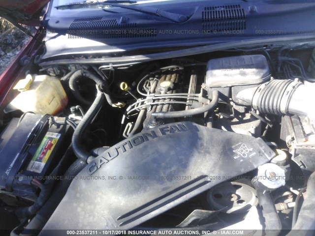 1J4GW48S64C379031 - 2004 JEEP GRAND CHEROKEE LAREDO/COLUMBIA/FREEDOM 红色 照片 10